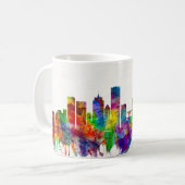 Milwaukee Wisconsin skyline Koffiemok (Voorkant links)