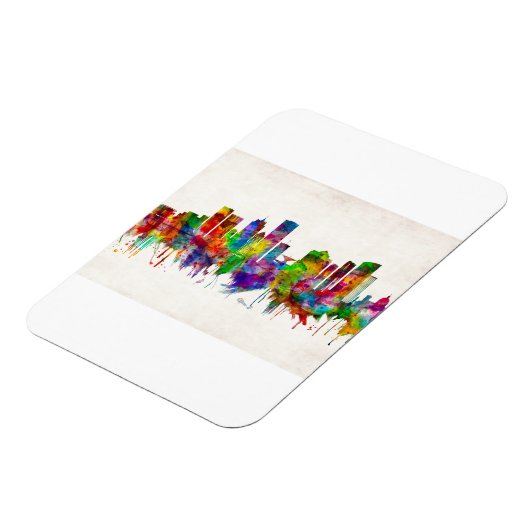 Milwaukee Wisconsin skyline Magneet (Linkerzijde)