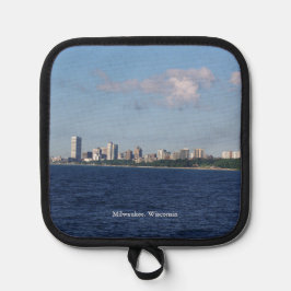 Milwaukee, Wisconsin skyline pot houder