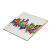 Milwaukee Wisconsin skyline Tegeltje (Zijkant)