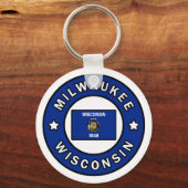 Milwaukee Wisconsin Sleutelhanger (Voorkant)