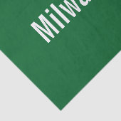 Milwaukee, Wisconsin Tissue Paper Tissuepapier (Detail)