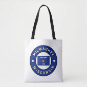 Milwaukee Wisconsin Tote Bag (Voorkant)
