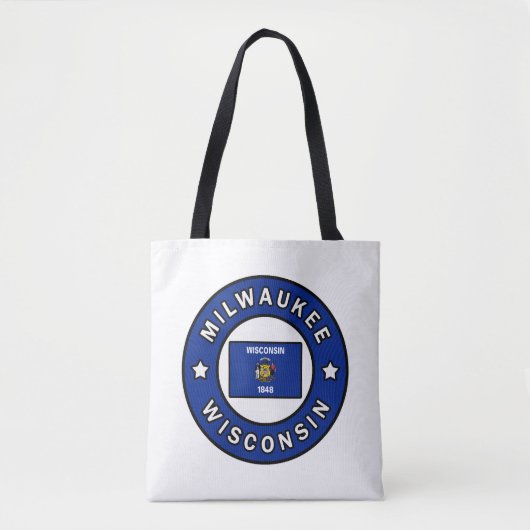 Milwaukee Wisconsin Tote Bag (Voorkant)