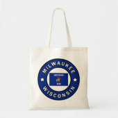 Milwaukee Wisconsin Tote Bag (Voorkant)
