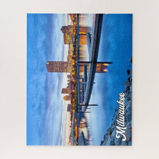 Milwaukee, Wisconsin, Verenigde Staten Legpuzzel (Verticaal)