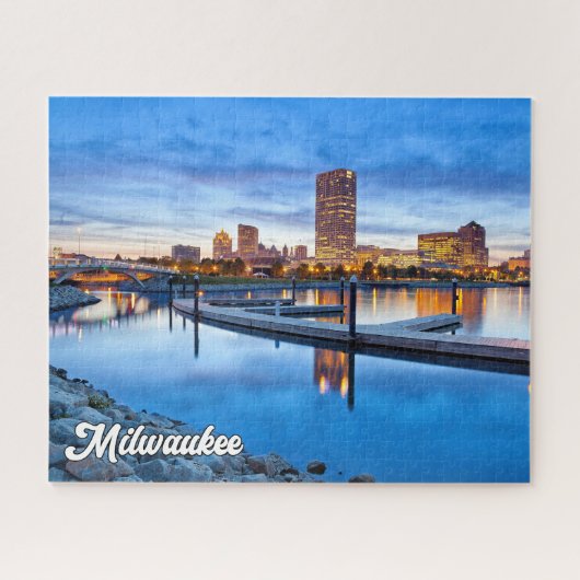 Milwaukee, Wisconsin, Verenigde Staten Legpuzzel (Horizontaal)