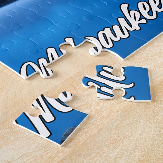 Milwaukee, Wisconsin, Verenigde Staten Legpuzzel (Zijkant)