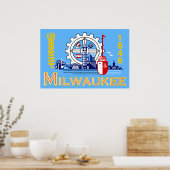 Milwaukee, Wisconsin, Verenigde Staten Poster (Keuken)
