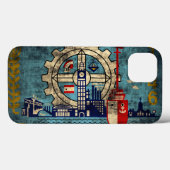 Milwaukee Wisconsin Vintage Grunge Case-Mate iPhone Case (Achterkant (horizontaal))