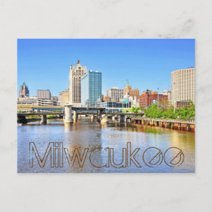 Milwaukee, Wisconsin, VS Briefkaart