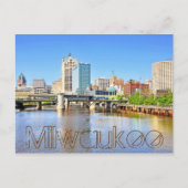 Milwaukee, Wisconsin, VS Briefkaart (Voorkant)