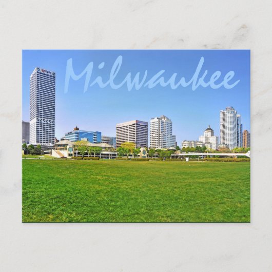 Milwaukee, Wisconsin, VS Briefkaart (Voorkant)