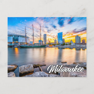 Milwaukee, Wisconsin, VS Briefkaart