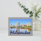 Milwaukee, Wisconsin, VS Briefkaart (Staand voorkant)