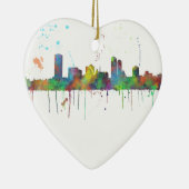 MILWAUKEE, WISCONSON SKYLINE KERAMISCH ORNAMENT (Rechts)