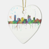 MILWAUKEE, WISCONSON SKYLINE KERAMISCH ORNAMENT (Links)