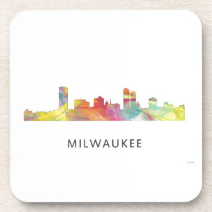 MILWAUKEE, WISCONSON SKYLINE WB1 - DRANKJES ONDERZETTER