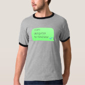 Mim desgurpa to nevosour t-shirt (Voorkant)