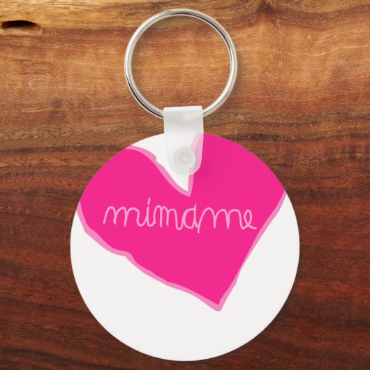 mimame pink sleutelhanger (Voorkant)