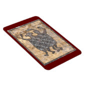 Mimbres Aardewerk Ontwerp "Het Bruidsdeken" Magneet (Rechterzijde)