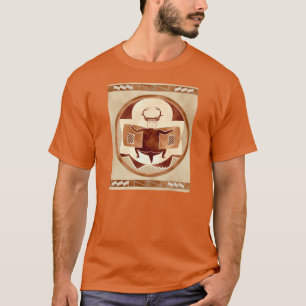 Mimbres Bat-Deer-Bison-Man T-shirt