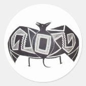 Mimbres Bat Sticker (Voorkant)