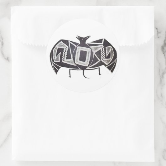 Mimbres Bat Sticker (Tas)