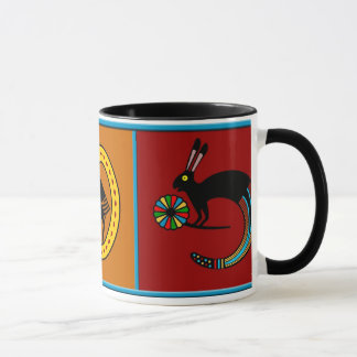 Mimbres Culture Mythologische Mok