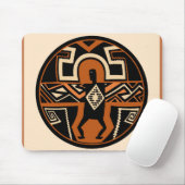 Mimbres krijger muismat (Met muis)
