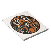 Mimbres krijger notitieblok (Schuin)