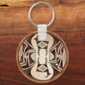 Mimbres Mirrored Sheep Sleutelhanger (Voorkant)