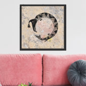 Mimbres Pottery Design Canvas Afdruk (Insitu (Woonkamer))