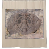 Mimbres Pottery Design Douchegordijn (Voorkant)