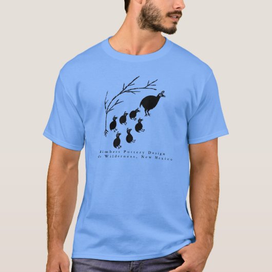 Mimbres Pottery Design T-Shirt (Voorkant)
