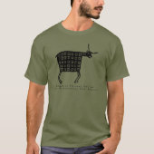 Mimbres Pottery Design T-Shirt (Voorkant)