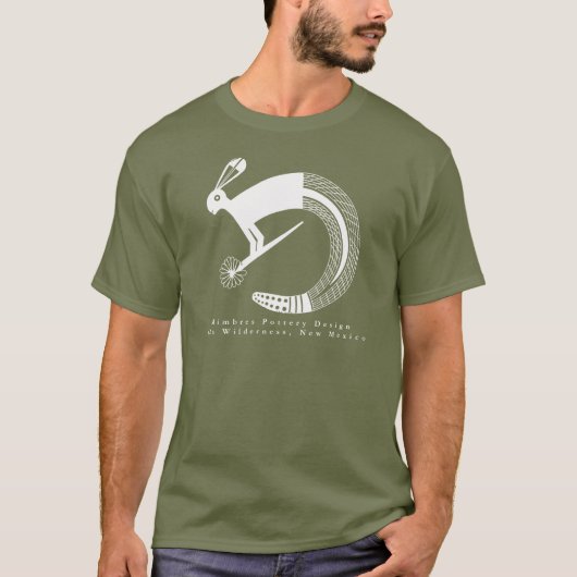 Mimbres Pottery Design T-Shirt (Voorkant)