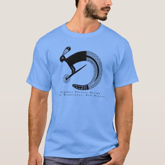 Mimbres Pottery Design T-Shirt (Voorkant)