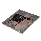 mimbres Pottery Design Tegeltje (Zijkant)