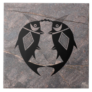 mimbres Pottery Design Tegeltje