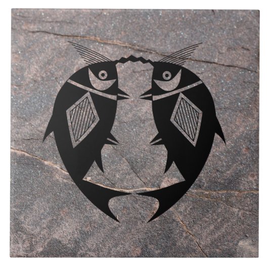 mimbres Pottery Design Tegeltje (Voorkant)