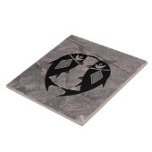 mimbres Pottery Design Tegeltje (Zijkant)