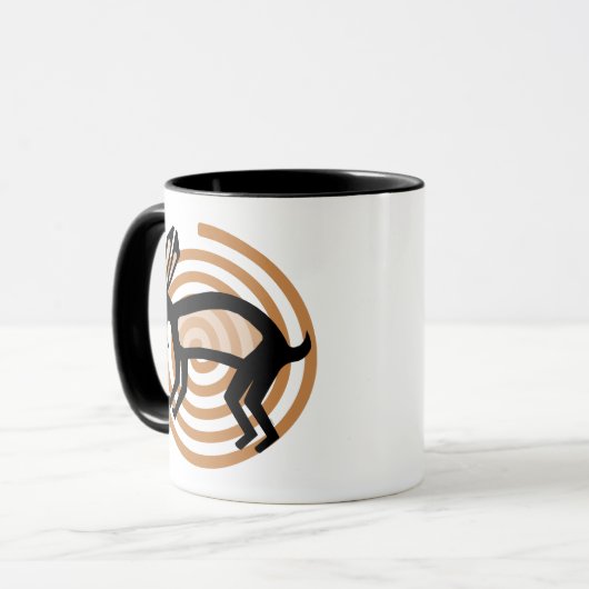 Mimbres Rabbit Mok (Voorkant links)