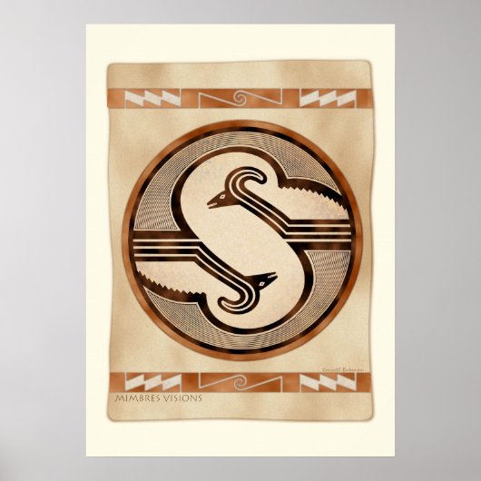 Mimbres Rams Poster (Voorkant)