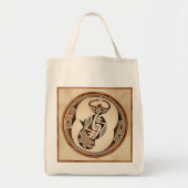Mimbres Scorpion-Snake-Fish Tote Bag (Voorkant)
