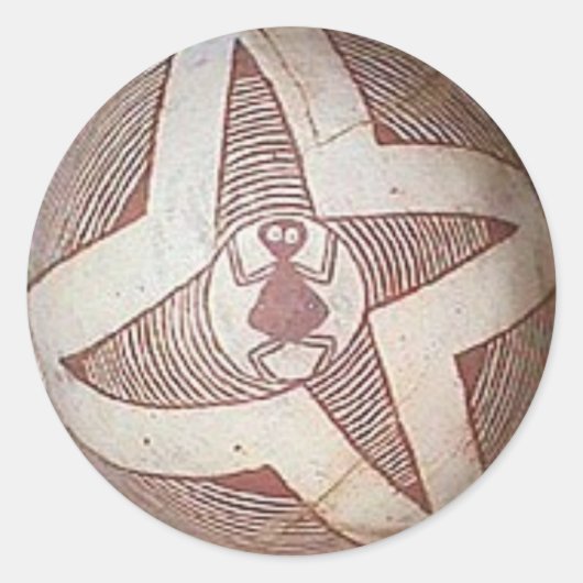 Mimbres Spider sticker (Voorkant)