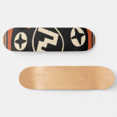 Mimbres StammesVleermuis Skateboard (Horizontaal)
