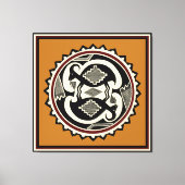Mimbres Tribal Mt. Goats Canvas Print (Voorkant)