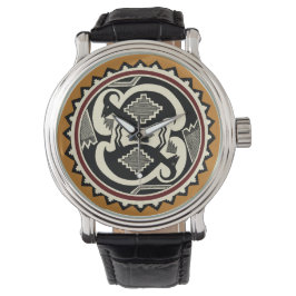 Mimbres Tribale Geesten Polsuhr Horloge