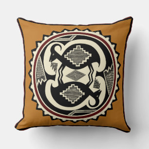 Mimbres Tribale Geesten Worp Kussen